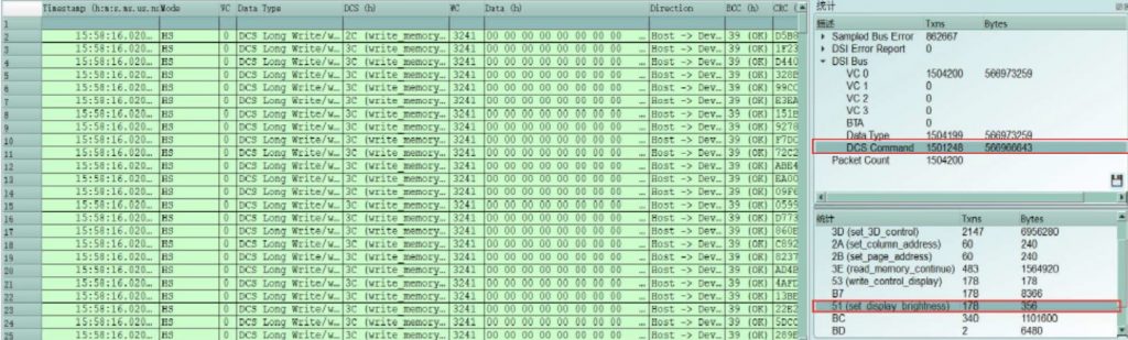 mipi dphy协议解码数据